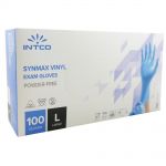 Intco Synmax Einmalhandschuhe 100x Einweghandschuhe puderfrei - diverse Gr��en Gr��e L