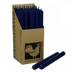 25 Stabkerzen Set 250 x 22 mm Kerzenfarm Kerzen Candle Set - verschiedene Farben Dunkelblau