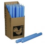 25 Stabkerzen Set 250 x 22 mm Kerzenfarm Kerzen Candle Set - verschiedene Farben Hellblau