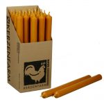 25 Stabkerzen Set 250 x 22 mm Kerzenfarm Kerzen Candle Set - verschiedene Farben Natur