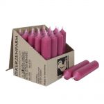 25 Stabkerzen 100 x 22 mm Kerzenfarm Kerzen Candle Set - verschiedene Farben Altrosa