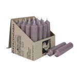 25 Stabkerzen 100 x 22 mm Kerzenfarm Kerzen Candle Set - verschiedene Farben Schlamm - Erdig