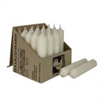 25 Stabkerzen 100 x 22 mm Kerzenfarm Kerzen Candle Set - verschiedene Farben Elfenbein