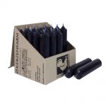 25 Stabkerzen 100 x 22 mm Kerzenfarm Kerzen Candle Set - verschiedene Farben Schwarz