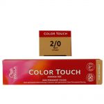 Wella Color Touch Pure Naturals 60 ml - verschiedene Nuancen 2/0 schwarz