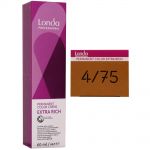 Londa Cremehaarfarbe Extra Rich 60 ml freie Farbwahl 4/75 mittelbraun braun mahagoni