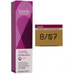 Londa Cremehaarfarbe Extra Rich 60 ml freie Farbwahl 8/07 hellblond natur braun