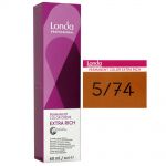 Londa Cremehaarfarbe Extra Rich 60 ml freie Farbwahl 5/74 hellbraun braun kupfer