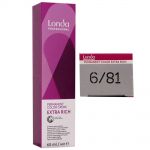 Londa Cremehaarfarbe Extra Rich 60 ml freie Farbwahl 6/81 dunkelblond perl asch
