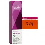 Londa Cremehaarfarbe Extra Rich 60 ml freie Farbwahl 7/4 mittelblond kupfer