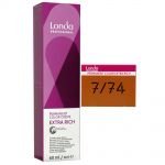 Londa Cremehaarfarbe Extra Rich 60 ml freie Farbwahl 7/74 mittelblond braun kupfer