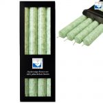 4 Stearin Stabkerzen Set 250 x 22 mm Kerzenfarm Kerzen Candle - freie Farbwahl Mint