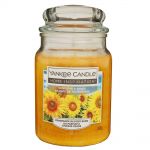 Yankee Candle Home Inspiration Duftkerze im Glas 538 g - verschiedene Duftsorten Sunflower Fields