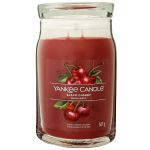 Yankee Candle Signature 2 Docht Duftkerze im Glas 567 g - verschiedene Sorten Black Cherry