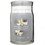 Yankee Candle Signature 2 Docht Duftkerze im Glas 567 g - verschiedene Sorten Smoked Vanilla & Cashmere