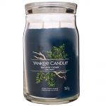 Yankee Candle Signature 2 Docht Duftkerze im Glas 567 g - verschiedene Sorten Bayside Cedar