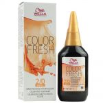 Wella Color Fresh T�nungsliquid 75 ml - verschiedene Nuancen 2/0 schwarz