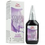 Wella Color Fresh T�nungsliquid 75 ml - verschiedene Nuancen 0/89 perl cendre