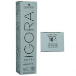 Schwarzkopf Igora Royal Highlifts 60 ml Permanent Highlift Color Creme - freie Farbwahl 10-1 Ultrablond Cendre