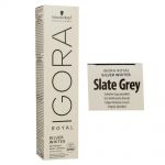 Schwarzkopf Igora Royal Absolutes Silver White 60 ml - freie Farbwahl Slate Gray - Schiefer Grau