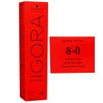 Schwarzkopf Igora Royal 60 ml Haarfarbe Cremefarbe freie Farbwahl 8-0 hellblond