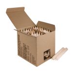 64 Stabkerzen 110 x 13 mm Kerzenfarm Kerzen Candle Set - verschiedene Farben Elfenbein