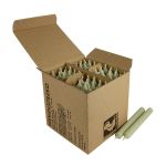 64 Stabkerzen 110 x 13 mm Kerzenfarm Kerzen Candle Set - verschiedene Farben Salbei