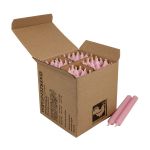 64 Stabkerzen 110 x 13 mm Kerzenfarm Kerzen Candle Set - verschiedene Farben Pastellaltrosa