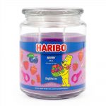 Haribo Gummib�ren Duftkerze 510 g im Glas - verschiedene Duftsorten Berry Mix
