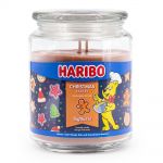 Haribo Gummib�ren Duftkerze 510 g im Glas - verschiedene Duftsorten Christmas Bakery