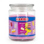 Haribo Gummib�ren Duftkerze 510 g im Glas - verschiedene Duftsorten Birthday Cake