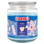 Haribo Gummib�ren Duftkerze 510 g im Glas - verschiedene Duftsorten Fluffy Clouds