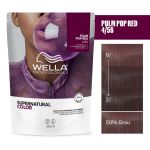 Wella Professionals Supernatural Color 120 ml � Vegane Haarfarbe � freie Farbwahl 4/56 Pulm Pop Red