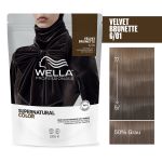Wella Professionals Supernatural Color 120 ml � Vegane Haarfarbe � freie Farbwahl 6/01 Velvet Brunette